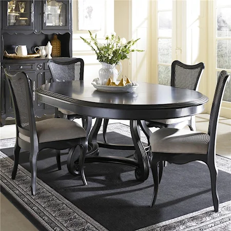 Round Dining Table & Chair Set